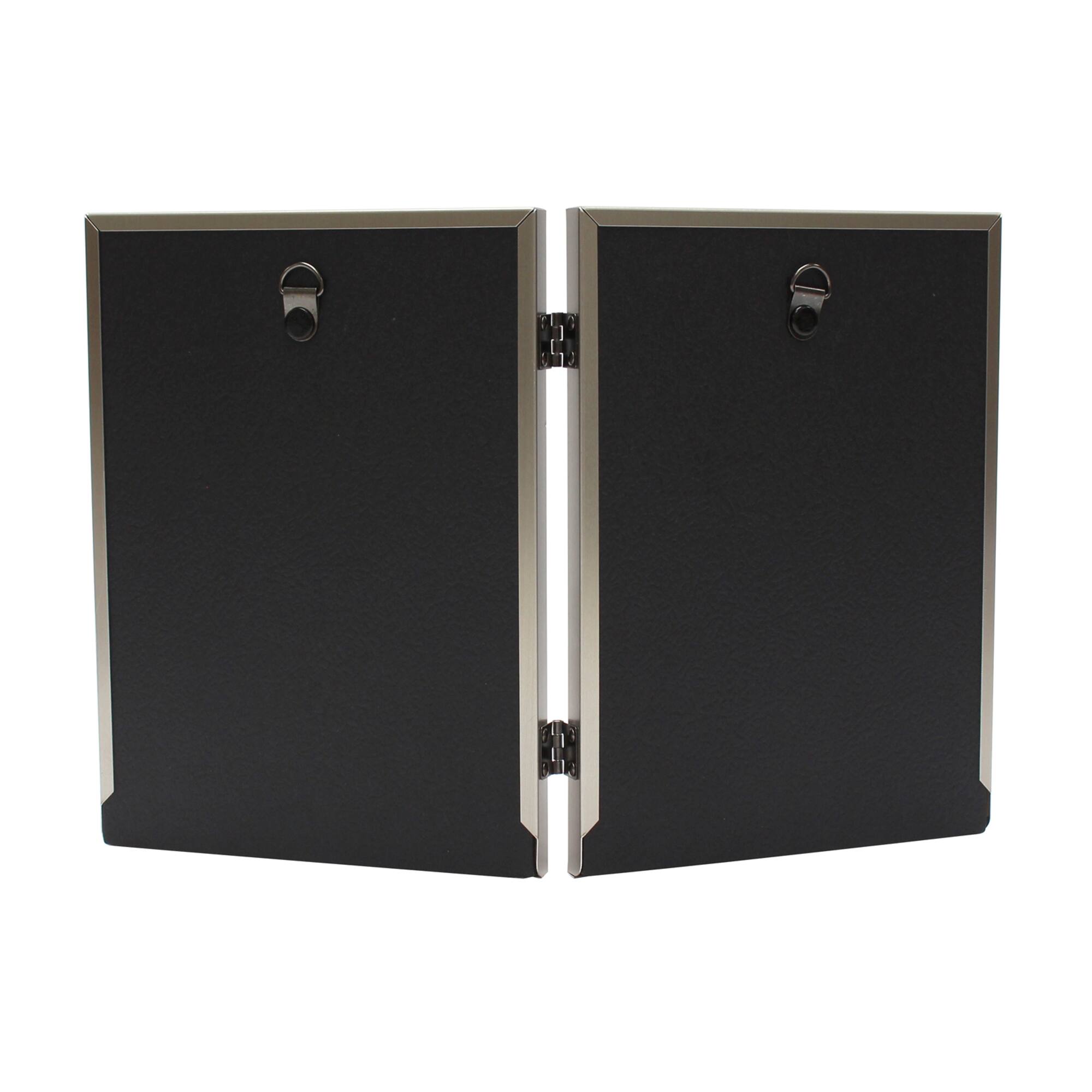 Simply Essentials™ 4" x 6" Antique Pewter Hinged Frame by Studio Décor®